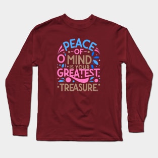 Peace Of Mind Long Sleeve T-Shirt